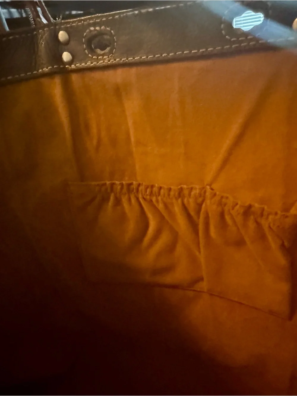 Patricia Nash Benvenuto Leather Tote | Rare Discontinued Distressed Cream